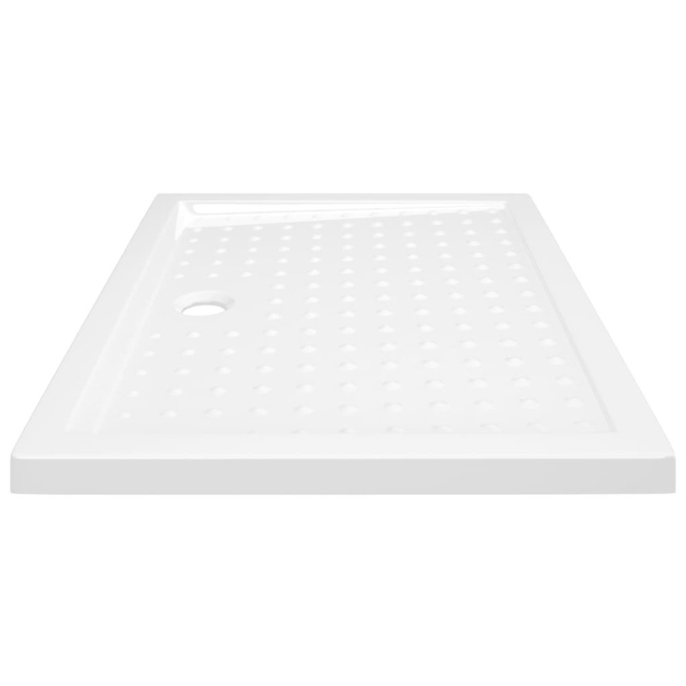 Shower Base Tray with Dots White 35.4"x27.6"x1.6" ABS. Picture 4