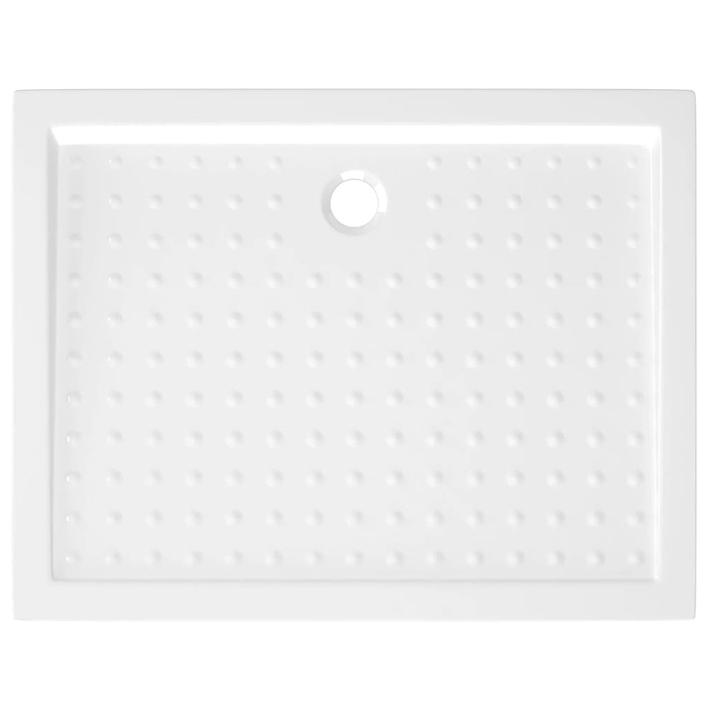 Shower Base Tray with Dots White 35.4"x27.6"x1.6" ABS. Picture 5
