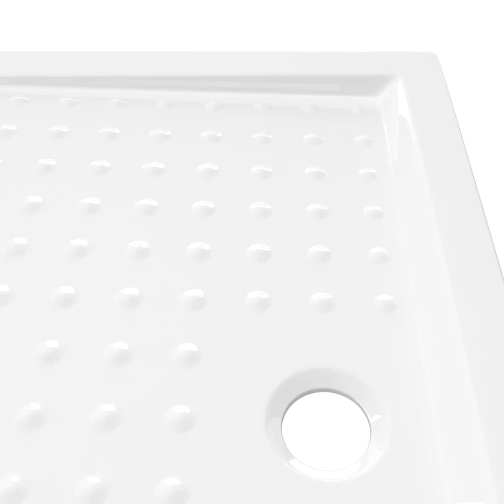 Shower Base Tray with Dots White 35.4"x27.6"x1.6" ABS. Picture 6