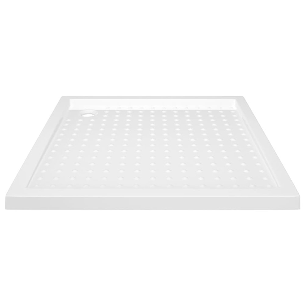 Shower Base Tray with Dots White 31.5"x31.5"x1.6" ABS. Picture 3