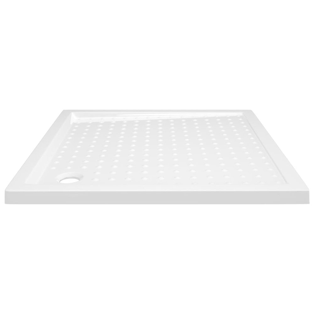 Shower Base Tray with Dots White 31.5"x31.5"x1.6" ABS. Picture 4
