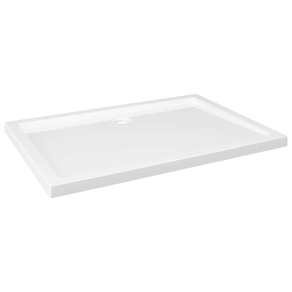 Rectangular ABS Shower Base Tray White 27.6"x39.4". Picture 1