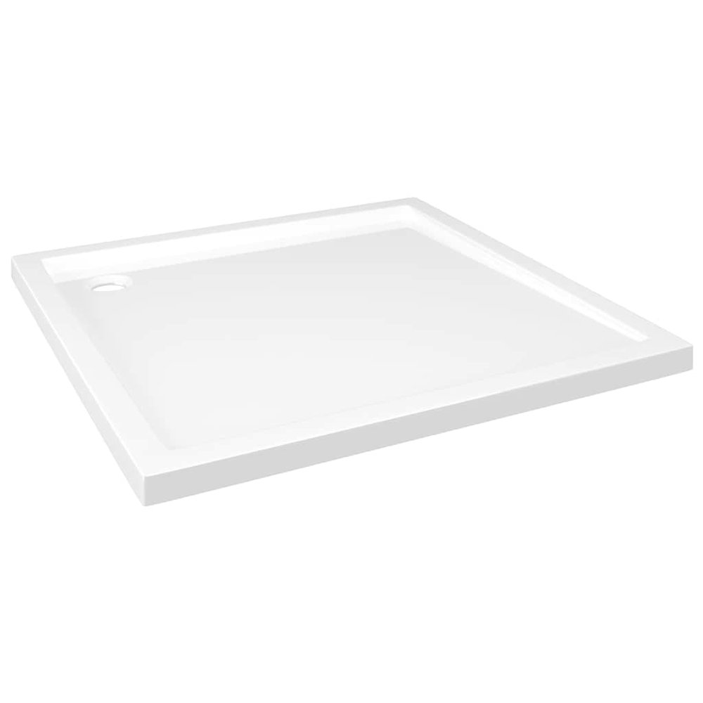 Square ABS Shower Base Tray White 31.5"x31.5". Picture 1