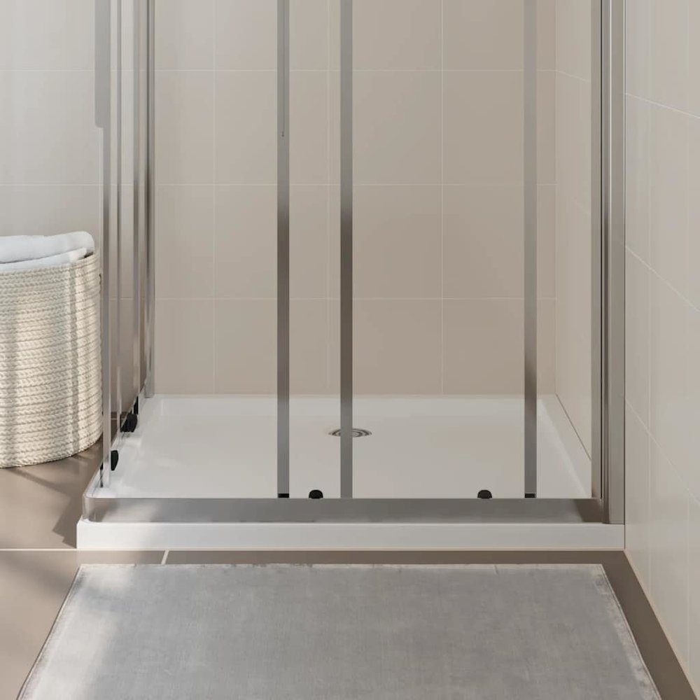 Rectangular ABS Shower Base Tray White 31.5"x35.4". Picture 3