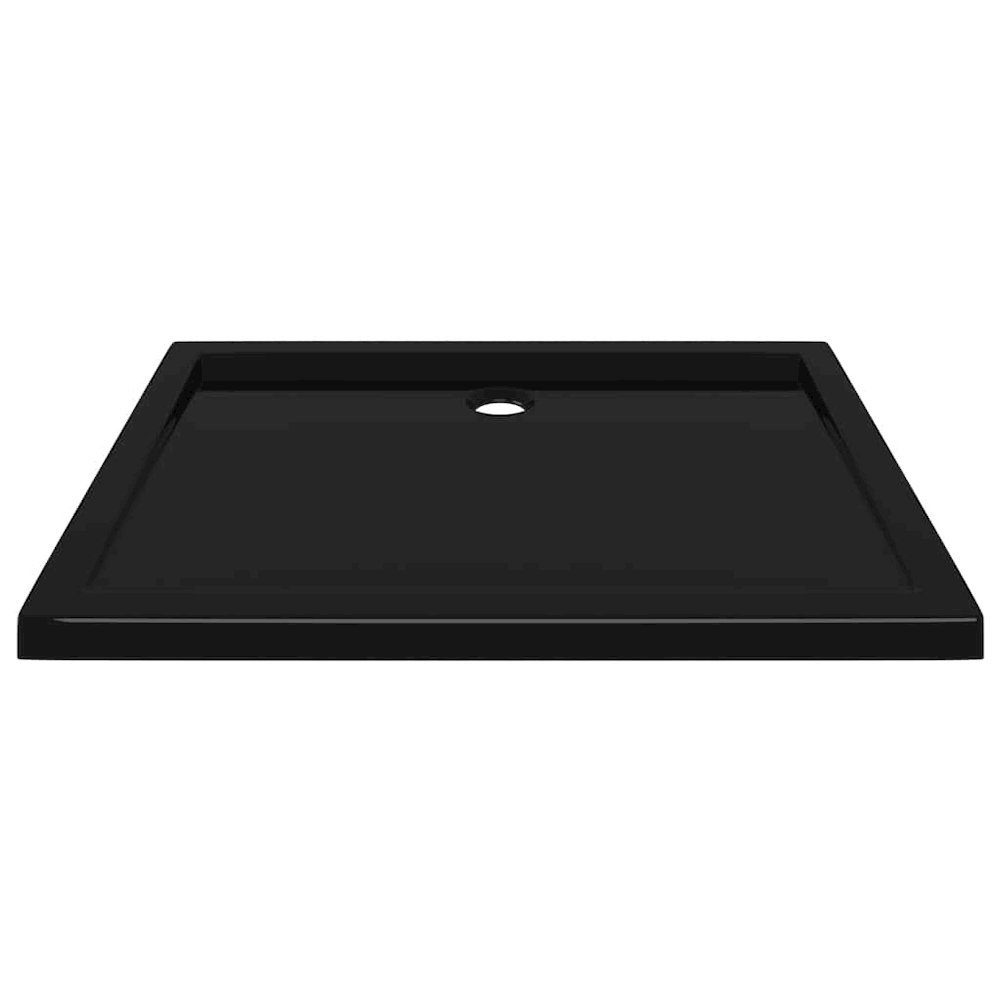 Rectangular ABS Shower Base Tray Black 27.6"x35.4". Picture 5