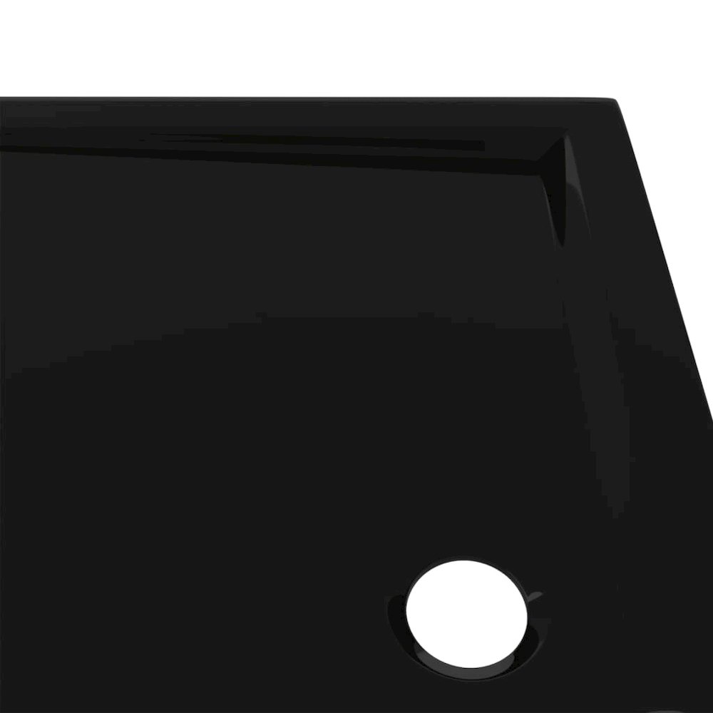 Rectangular ABS Shower Base Tray Black 31.5"x39.4". Picture 7