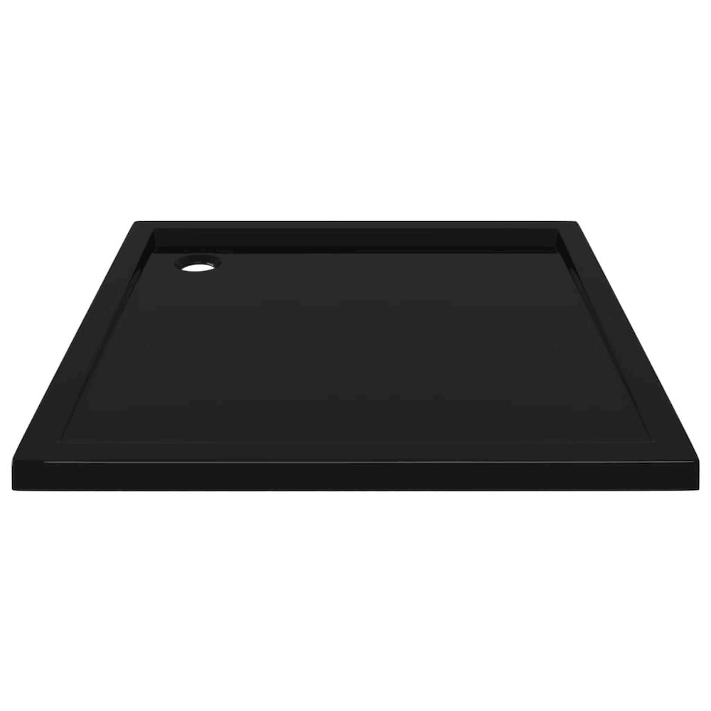Square ABS Shower Base Tray Black 31.5"x31.5". Picture 5