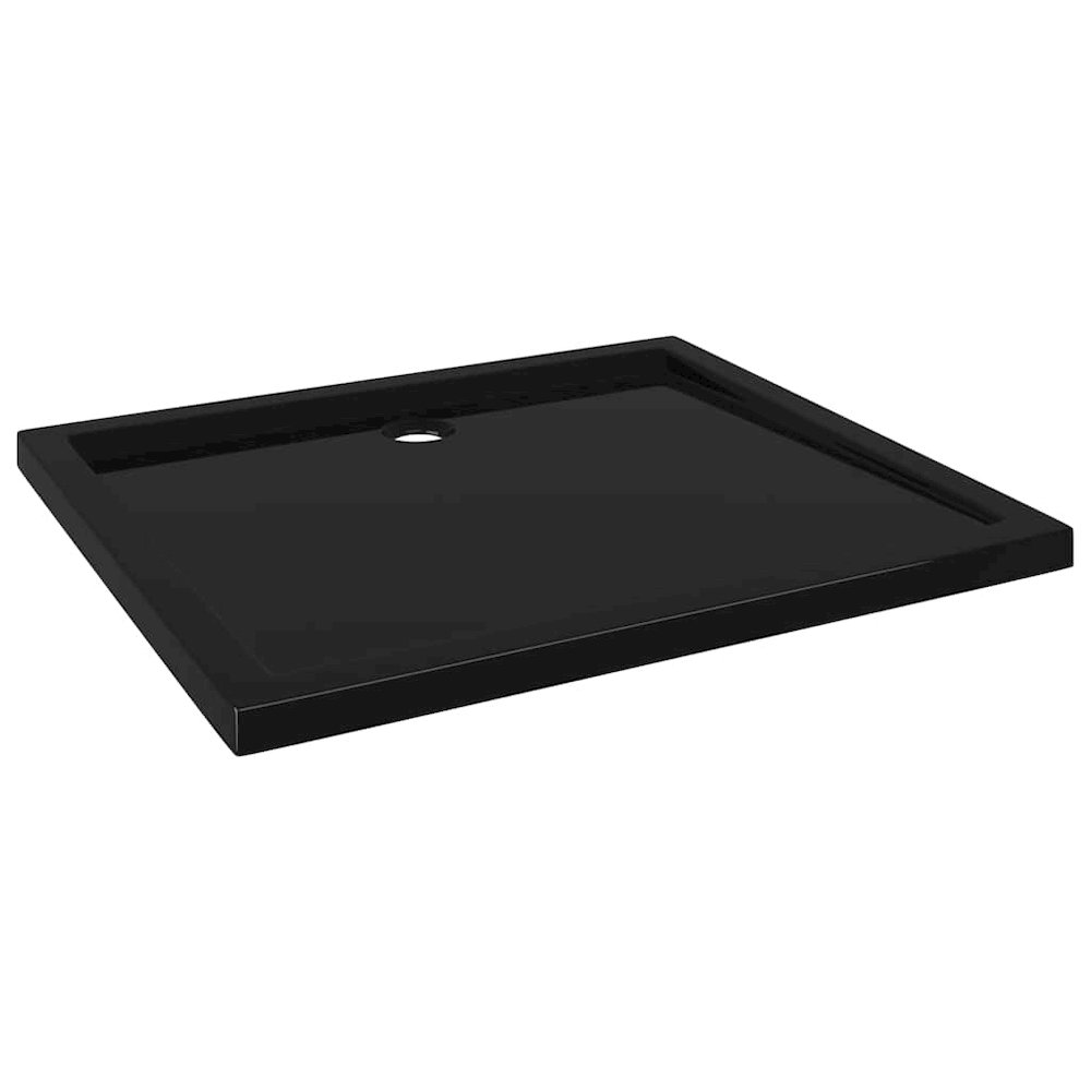 Rectangular ABS Shower Base Tray Black 31.5"x35.4". Picture 1