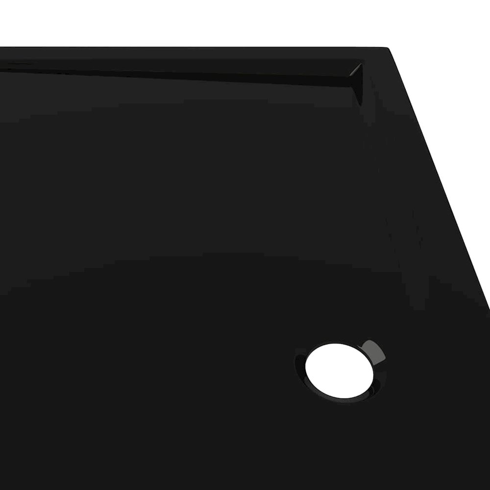 Rectangular ABS Shower Base Tray Black 31.5"x35.4". Picture 8