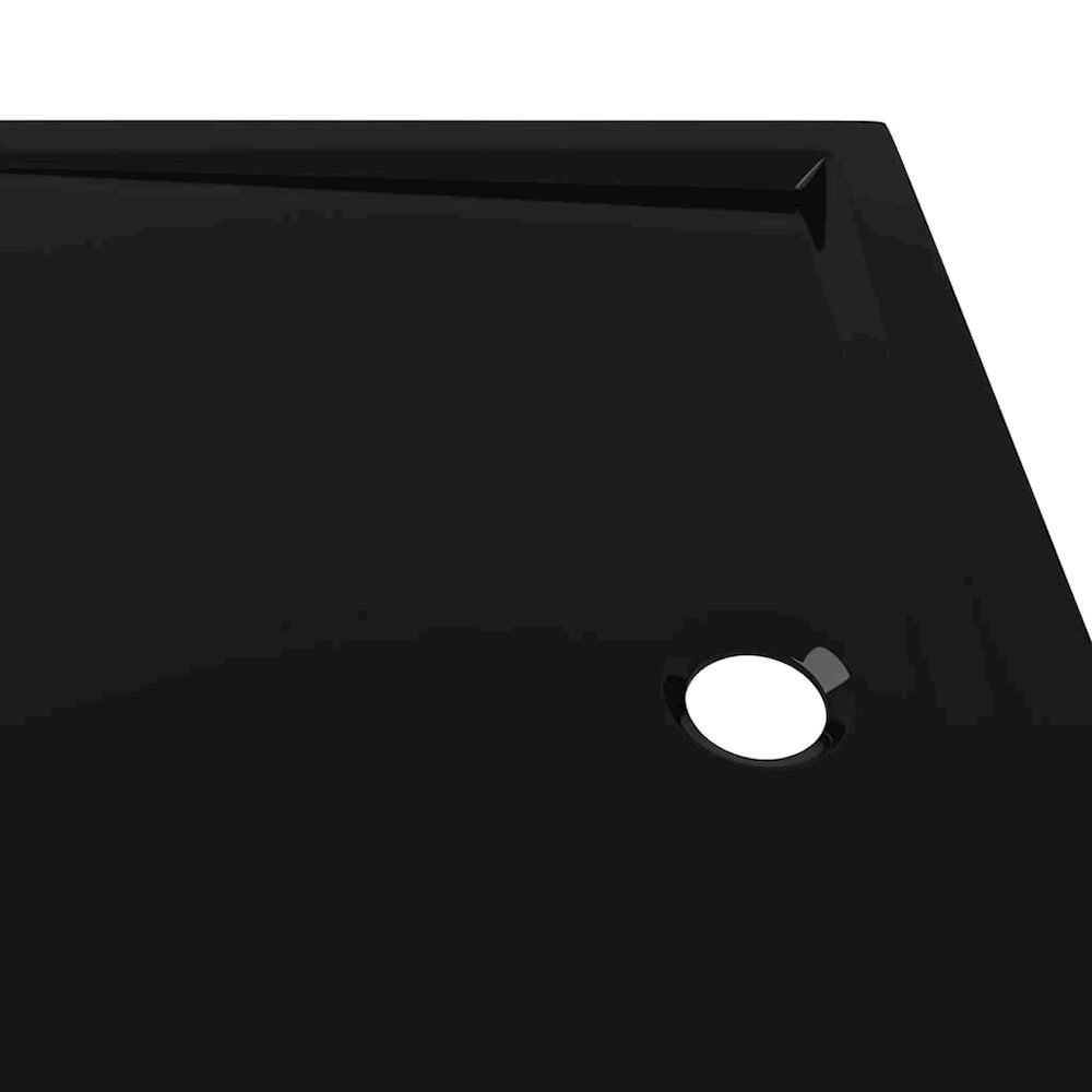 Rectangular ABS Shower Base Tray Black 31.5"x43.3". Picture 8
