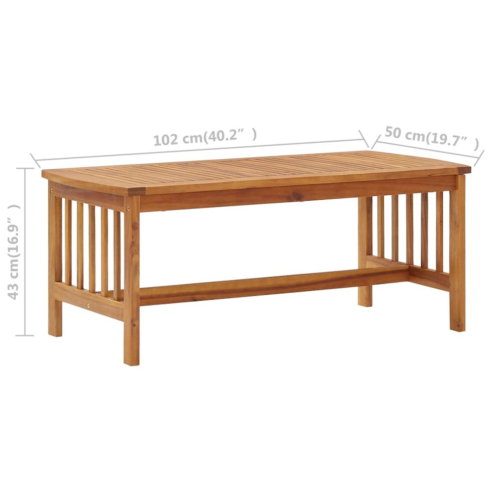 Garden Lounge Set Solid Acacia Wood Large Durable. Picture 10