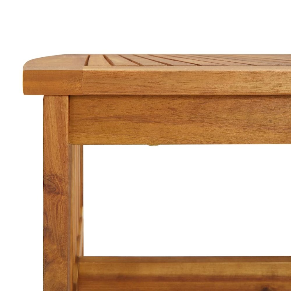 Garden Lounge Set Dark Grey Solid Acacia wood Medium Durable. Picture 5