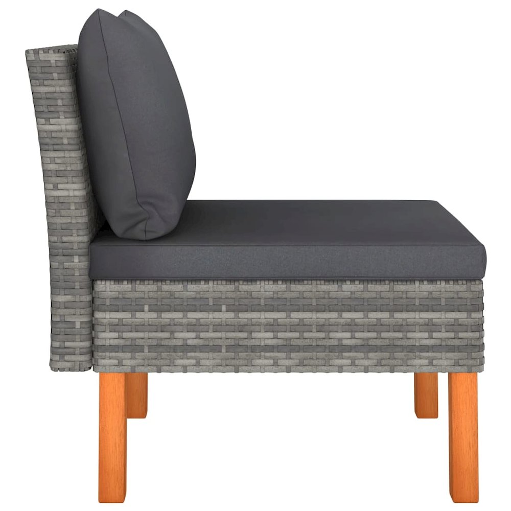 Middle Sofa Grey and Anthracite. Picture 3