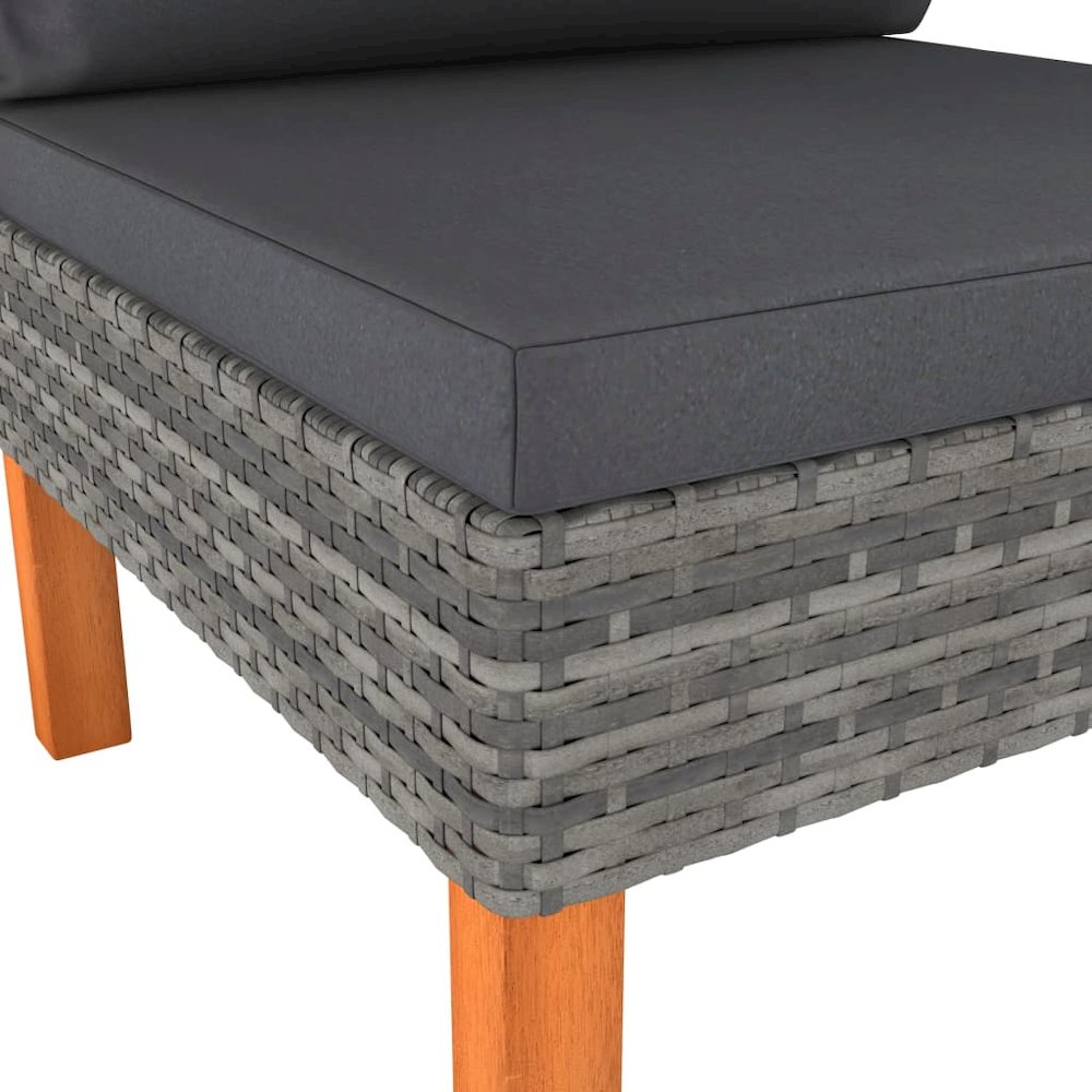 Middle Sofa Grey and Anthracite. Picture 5