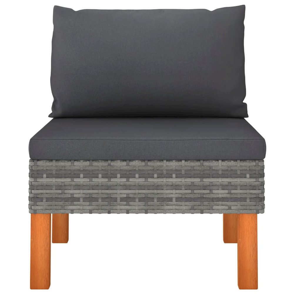 Garden Lounge Set Grey. Picture 4