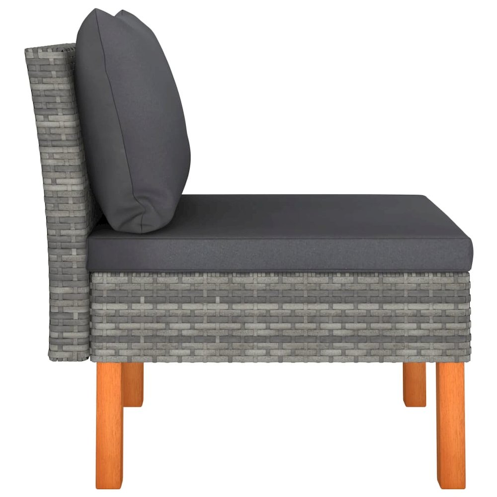 Middle Sofa Grey. Picture 5