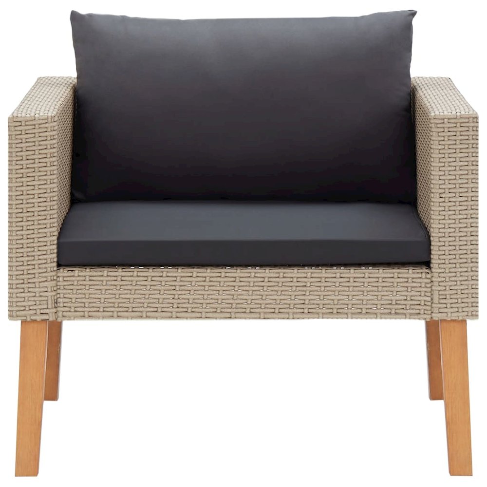 Garden Furniture Set Beige. Picture 4