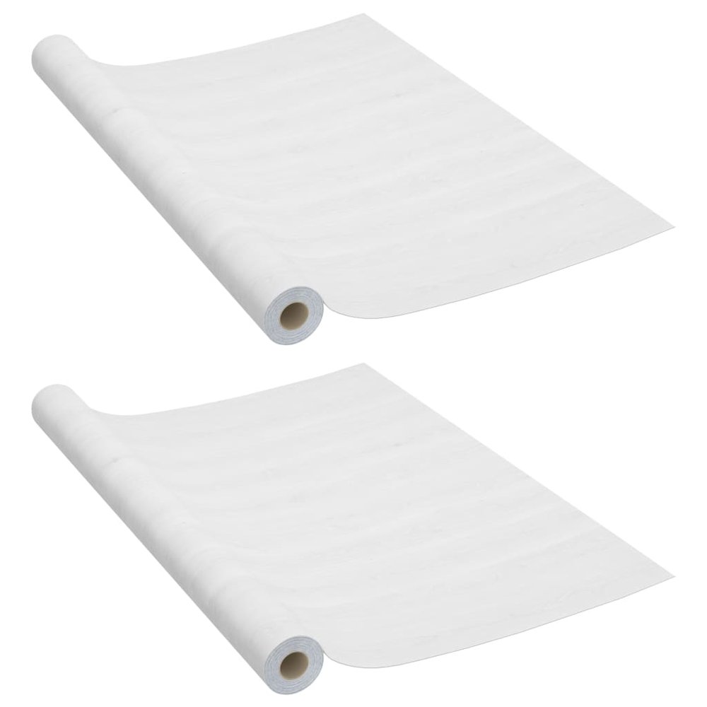 Furniture Film Set of 2 White wood PVC 197 x 35.4 in. Picture 2