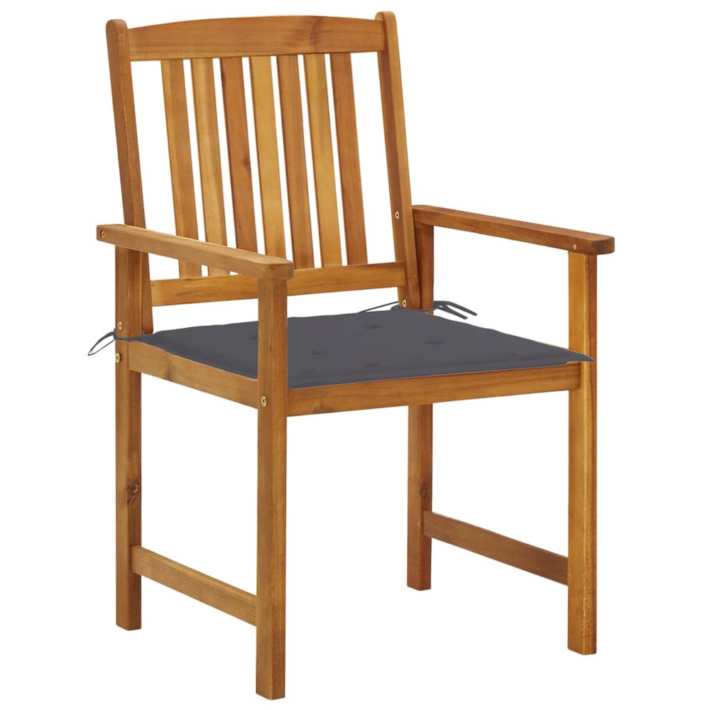 Garden Chair Set of 2 Anthracite. Picture 3