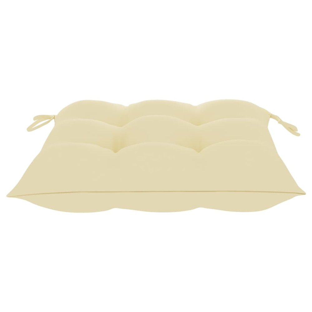 Bistro Set Cream (Cushion), Natural Wood. Picture 9