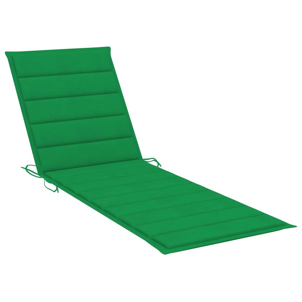 Sunlounger Natural wood Solid Acacia wood Large. Picture 5