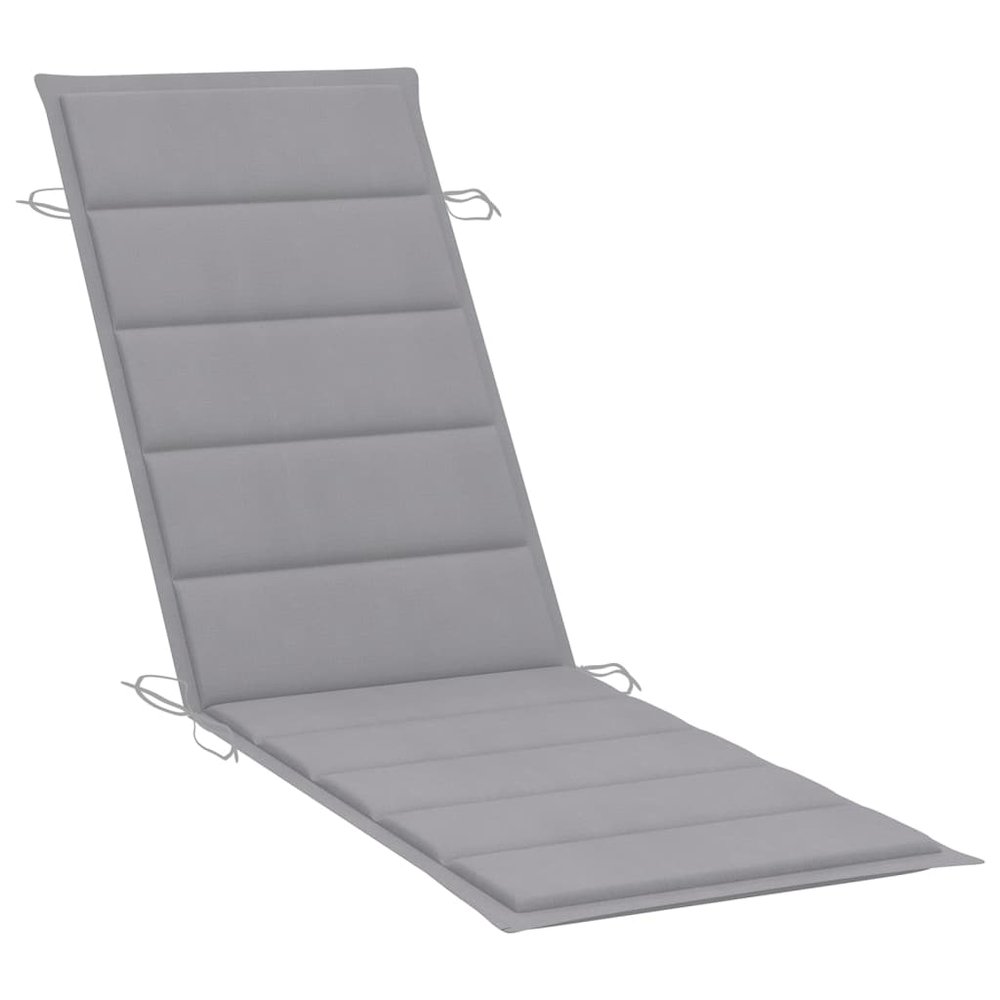 Sunlounger Wooden Solid Acacia wood Standard Foldable. Picture 7