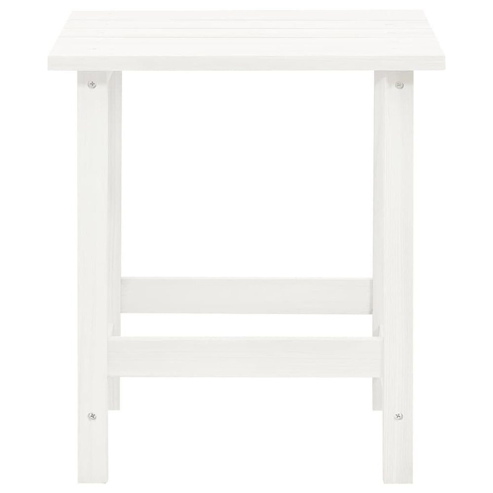 Garden Chair White Solid fir wood Standard Ergonomic. Picture 9