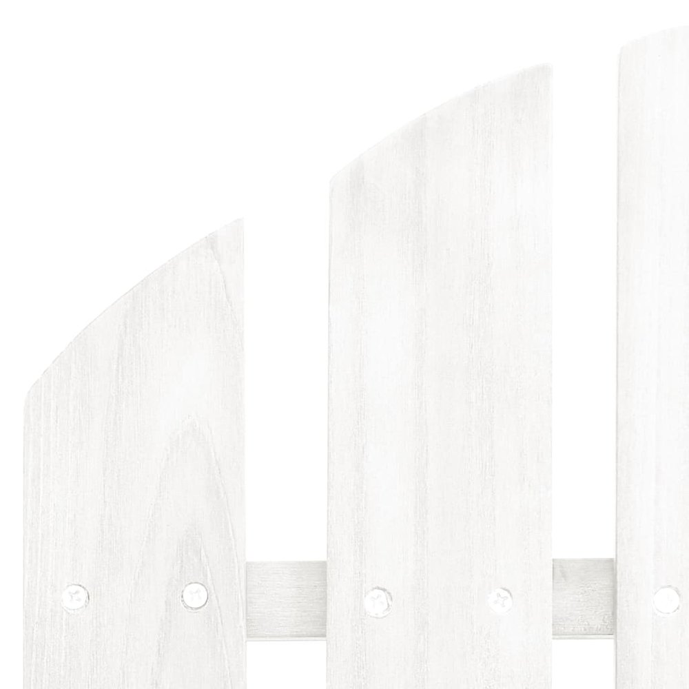 Garden Chair White Solid fir wood Large Detachable Garden Chair. Picture 10