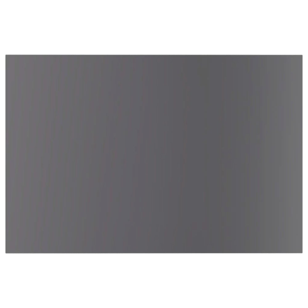 Shelf Set of 8 Glossy Gray Engineered wood 23.6 x 15.7 x 0.6 in. Picture 4