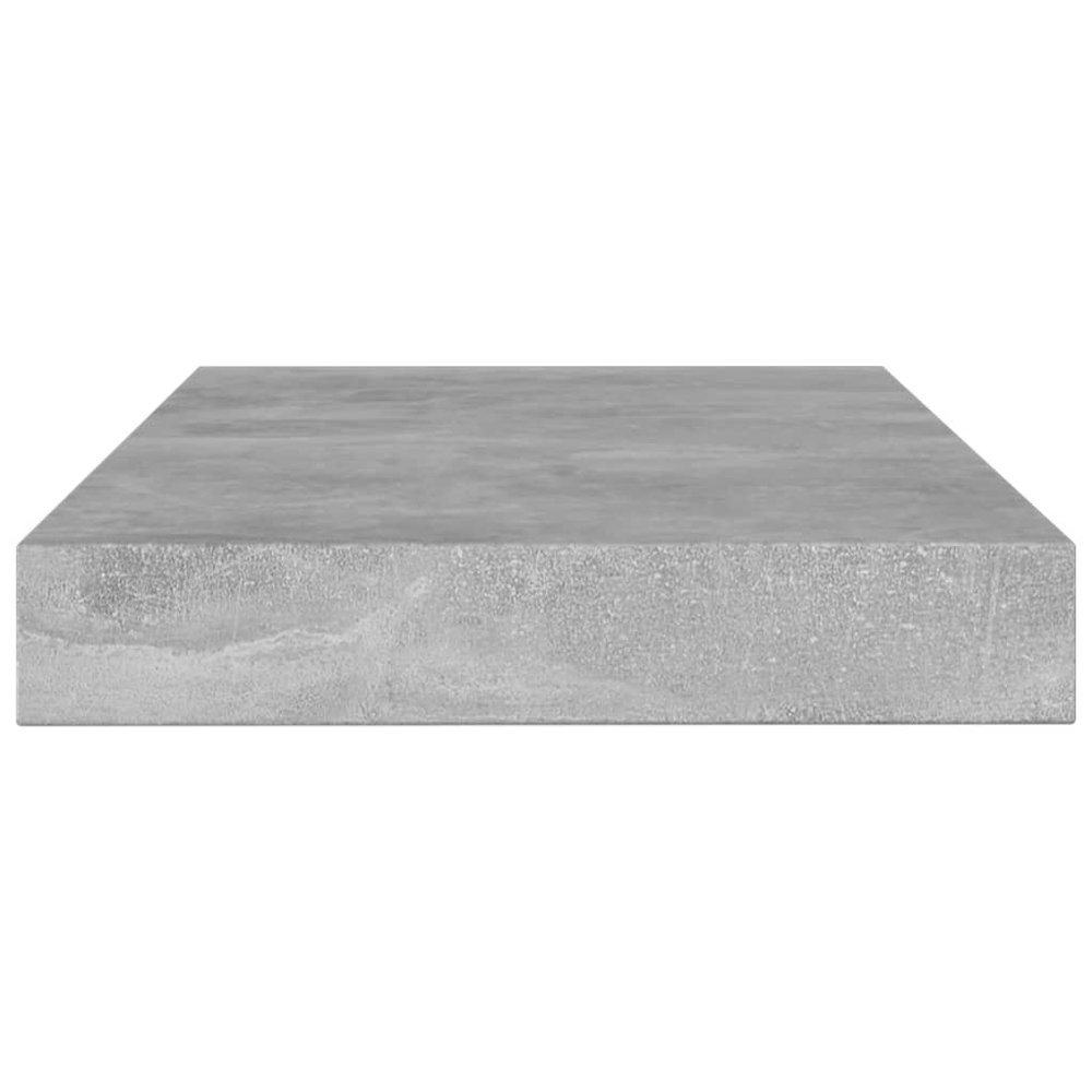 vidaXL Bookshelf Boards 8 pcs Concrete Gray 39.4"x3.9"x0.6" Chipboard, 805371. Picture 3