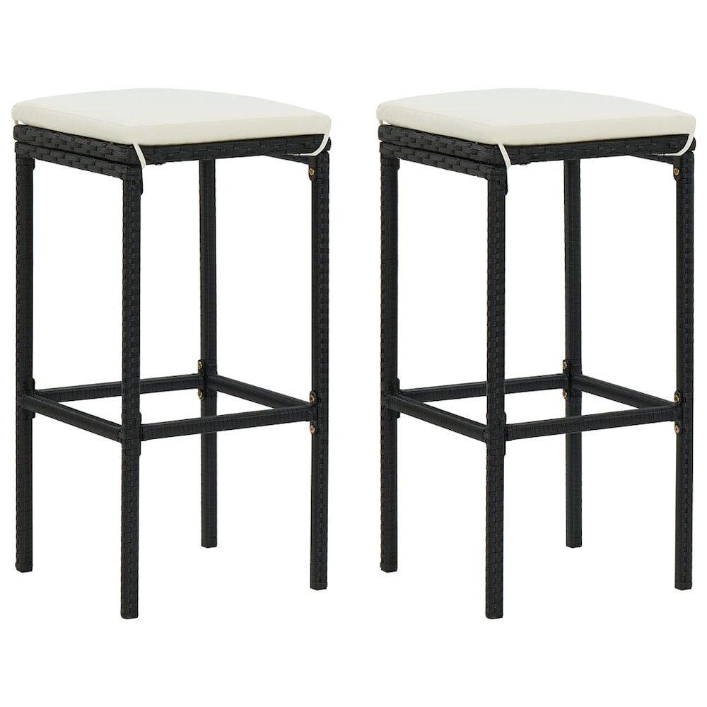 Garden Bar Set Black, Cream White. Picture 8