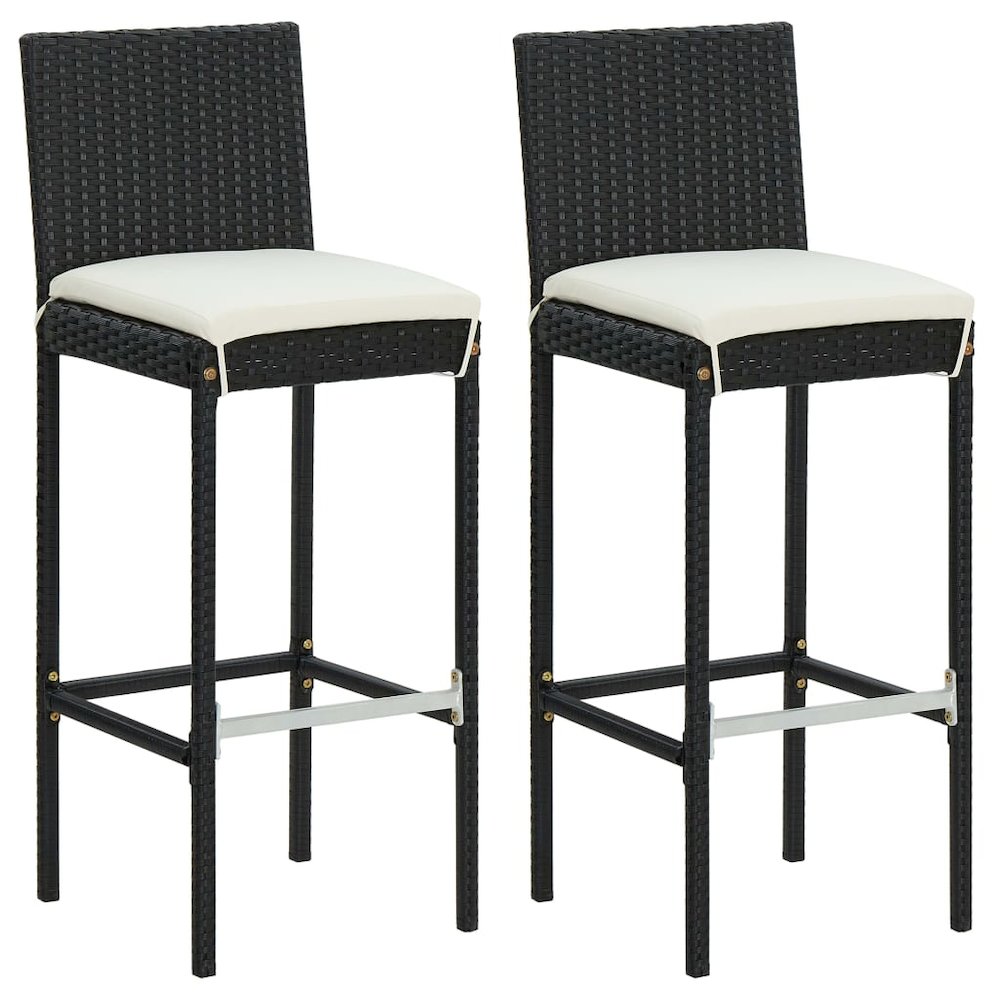 Garden Bar Set Black. Picture 8