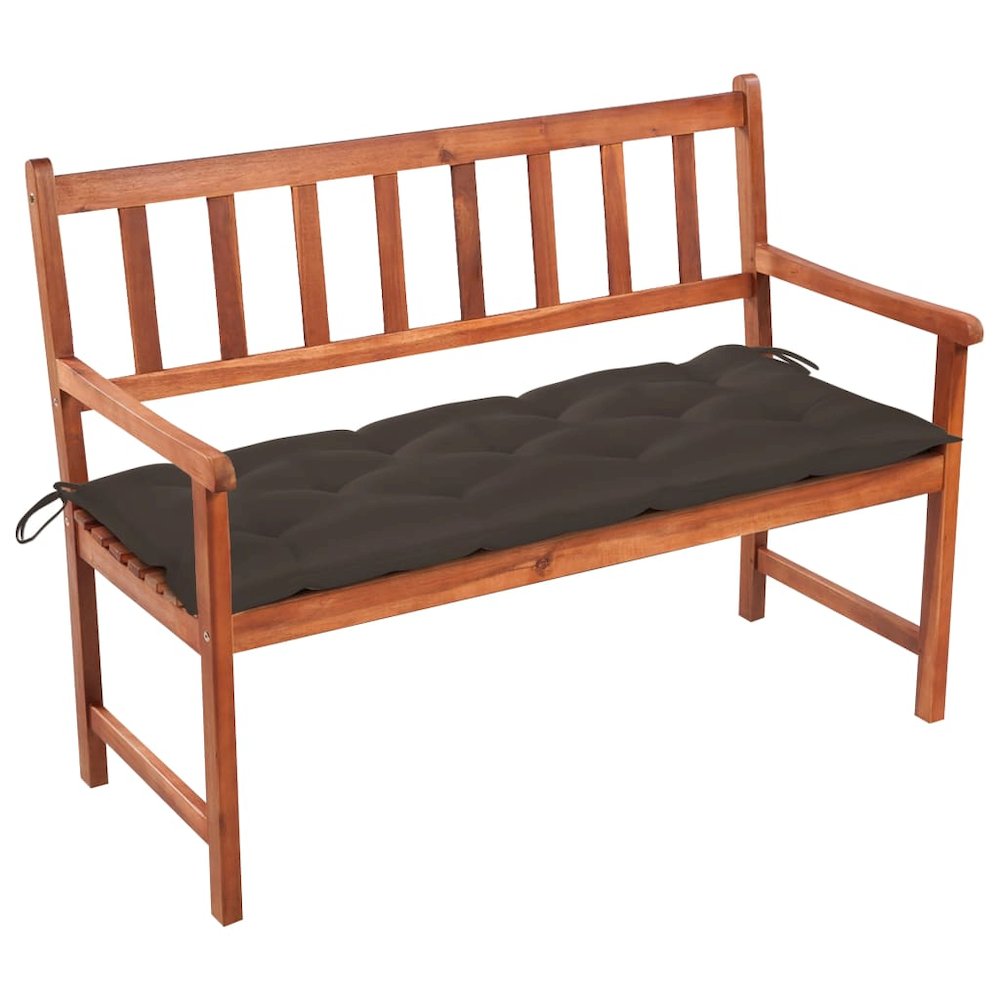 Garden Bench Natural Acacia Wood Solid Acacia Wood Standard. Picture 1