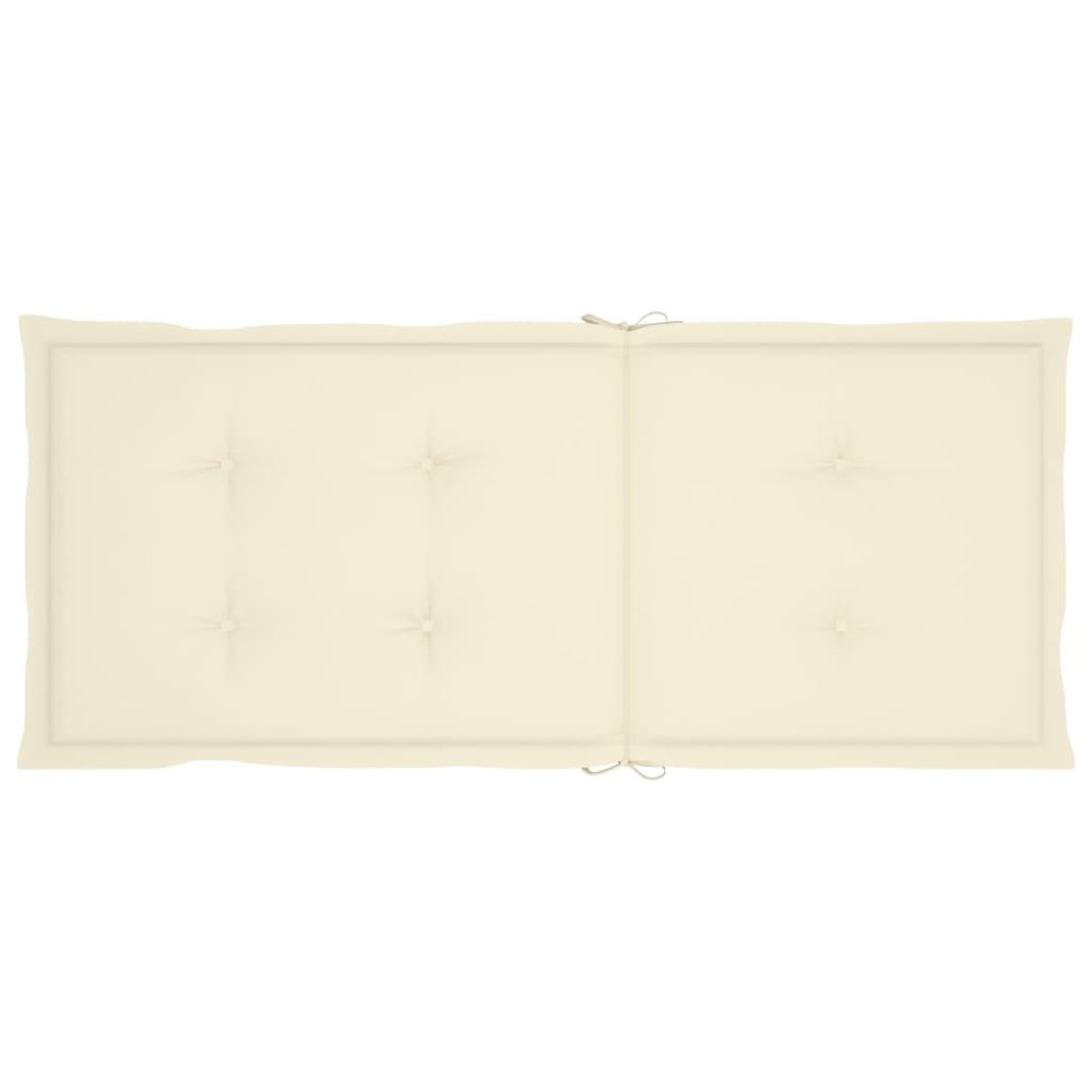 Garden Chair Set of 6 Brown, Cream. Picture 8