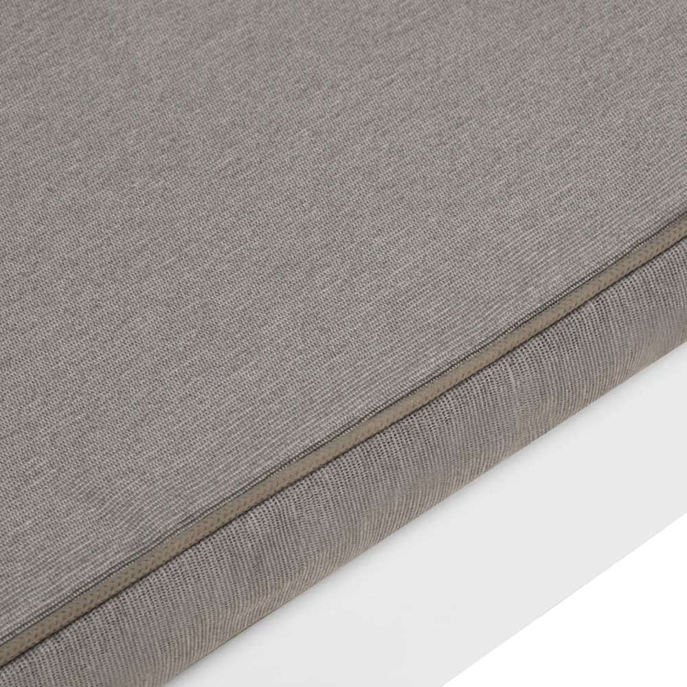 Garden Lounge Set White, Anthracite. Picture 11