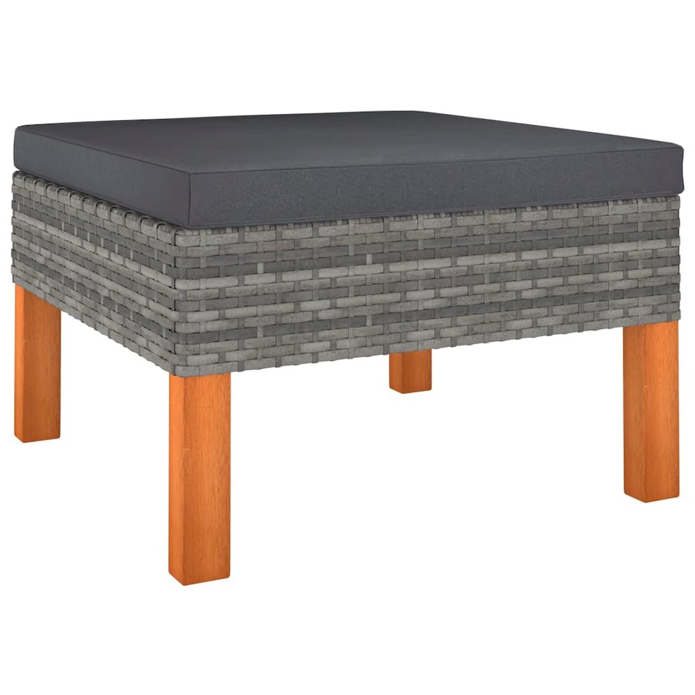 Garden Lounge Set Grey. Picture 5