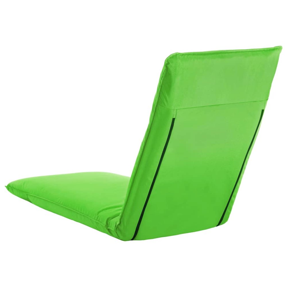 Sunlounger Green Oxford Fabric Full Length Foldable Waterproof. Picture 4