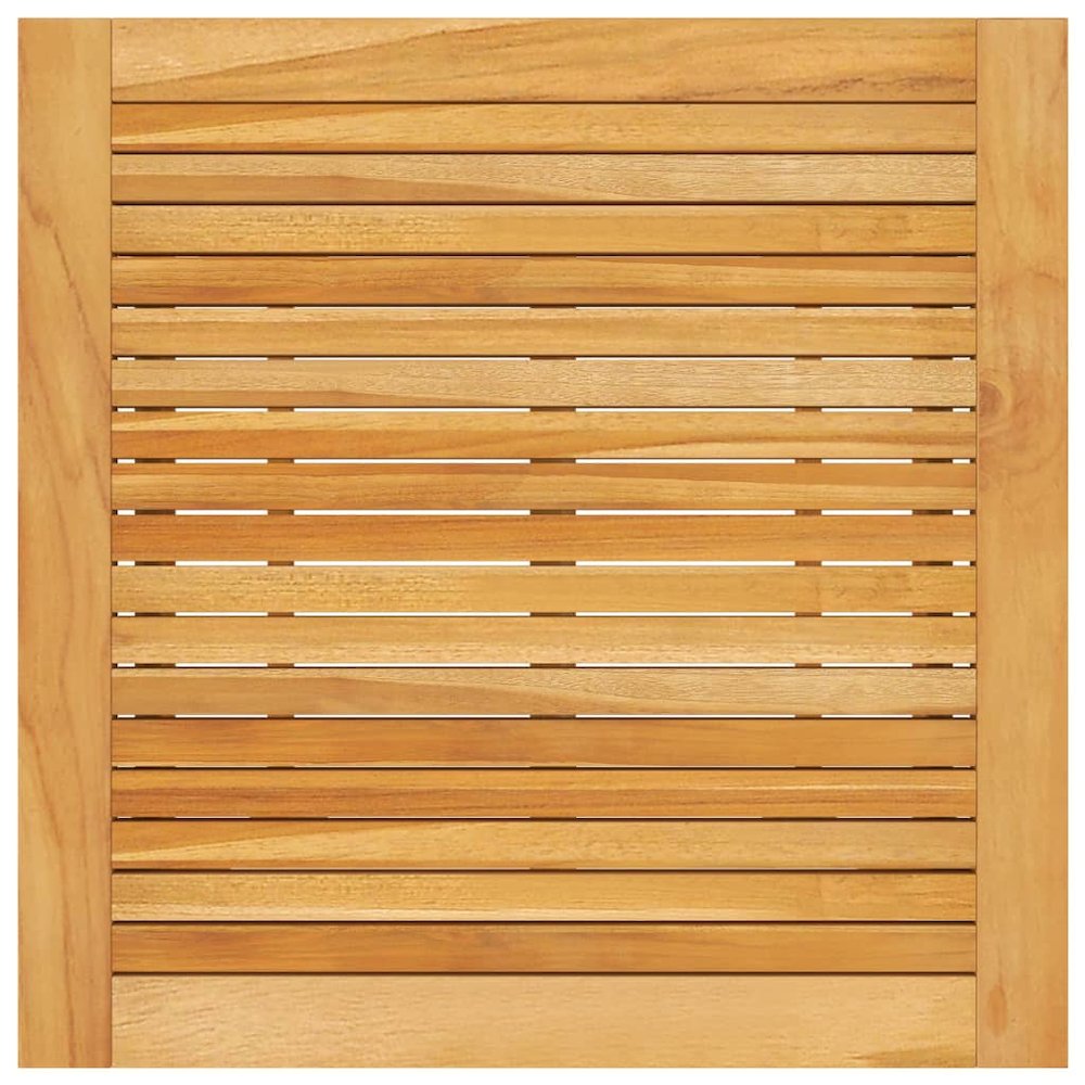 Garden Bar Set Black Solid Acacia wood 3 Piece Set. Picture 6