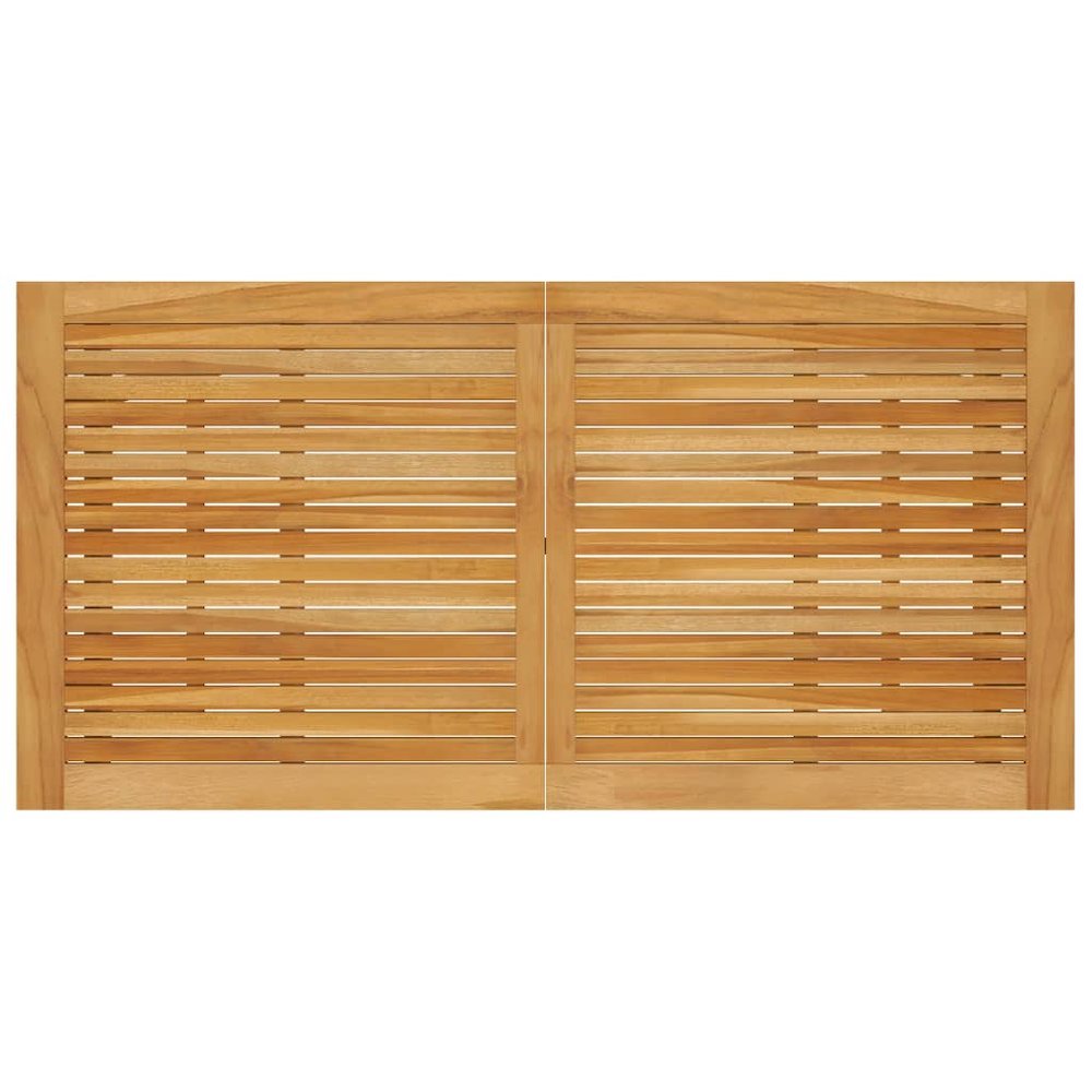 Garden Bar Set Grey Solid acacia wood Medium Removable Covers. Picture 6