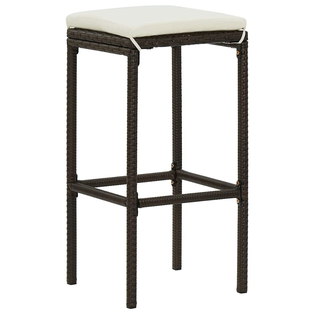 Garden Bar Set Brown, Cream. Picture 8