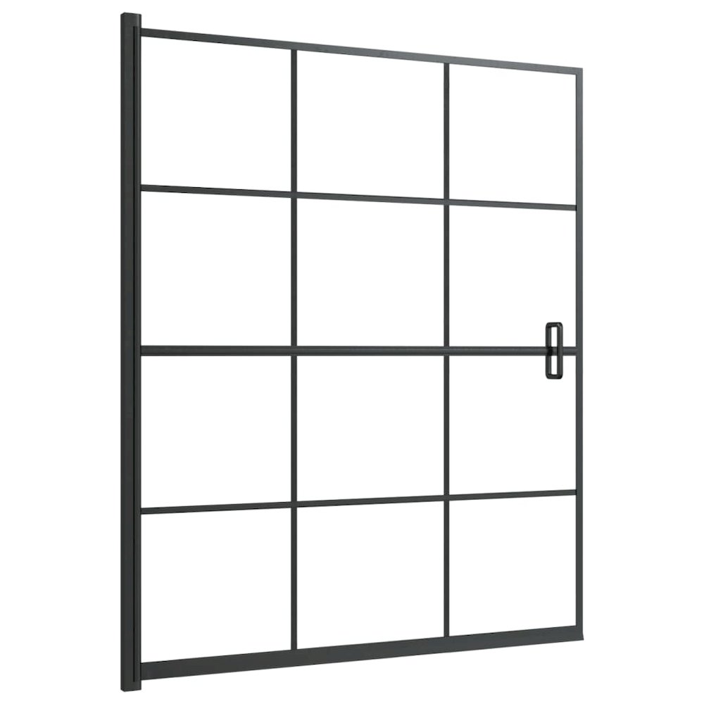 Shower Enclosure ESG 45.7"x55.1" Black. Picture 2
