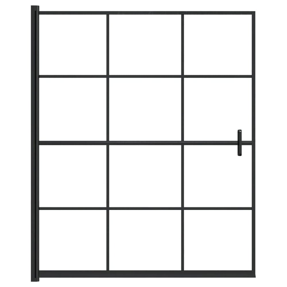 Shower Enclosure ESG 45.7"x55.1" Black. Picture 3