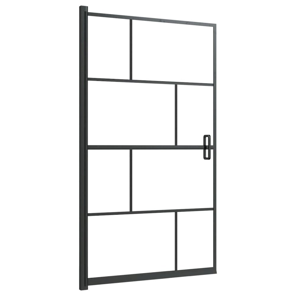 Shower Enclosure ESG 31.5"x55.1" Black. Picture 2