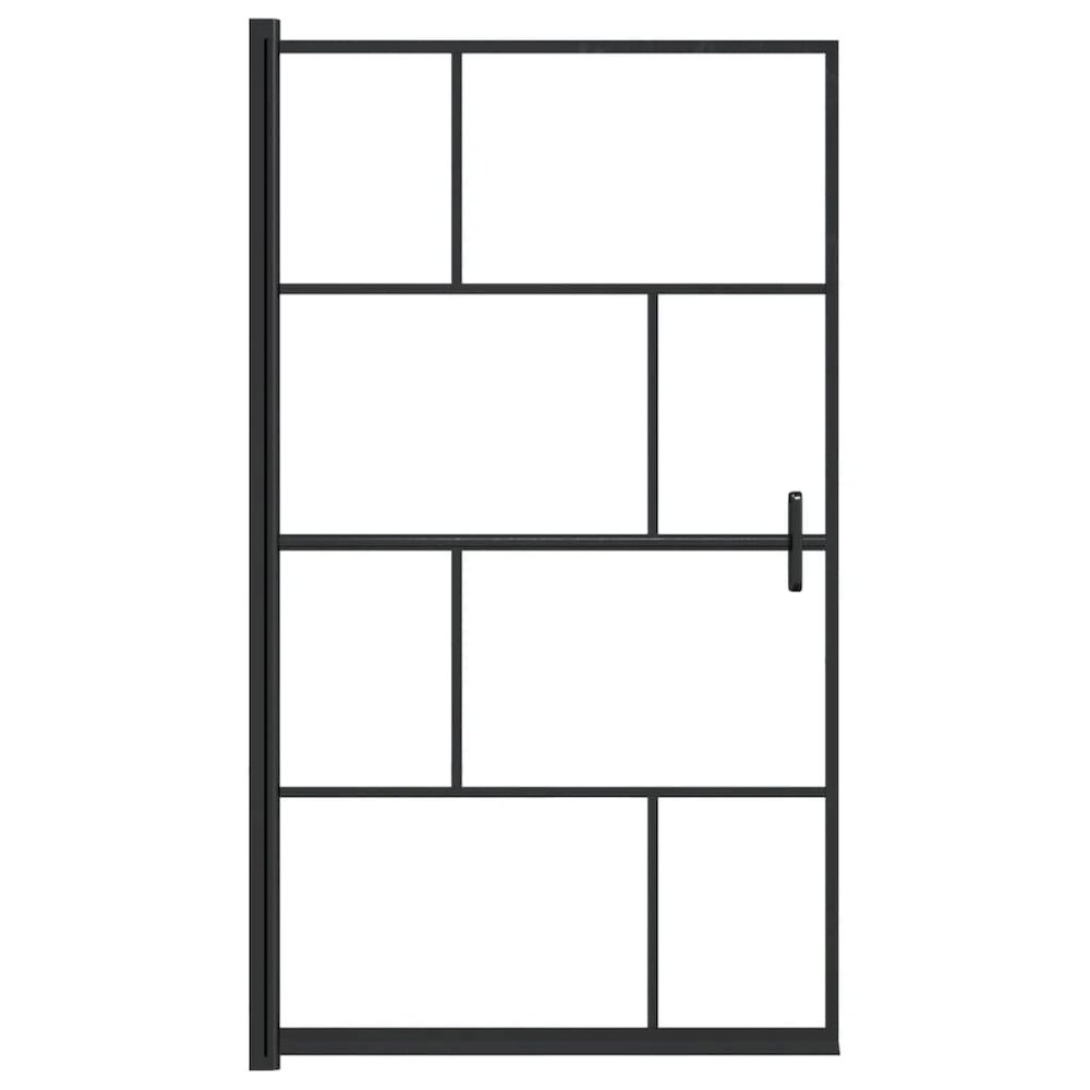 Shower Enclosure ESG 31.5"x55.1" Black. Picture 3
