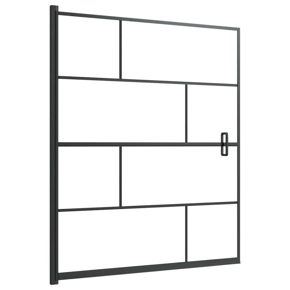 Shower Enclosure ESG 45.7"x55.1" Black. Picture 2