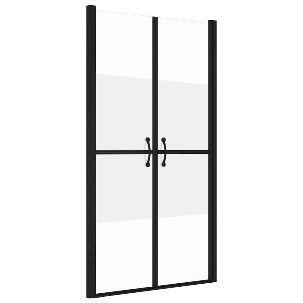 Shower Door Half Frosted ESG (36.6"-37.8")x74.8". Picture 2