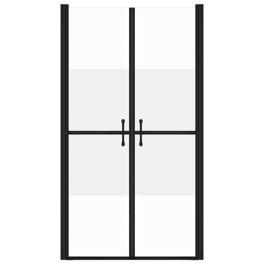 Shower Door Half Frosted ESG (36.6"-37.8")x74.8". Picture 3