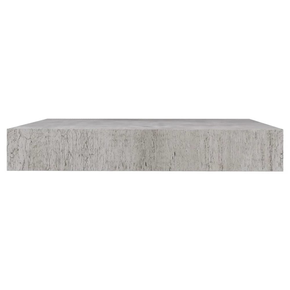 Wall Shelf Concrete grey Honeycomb MDF, metal Small Wall mounting. Picture 5