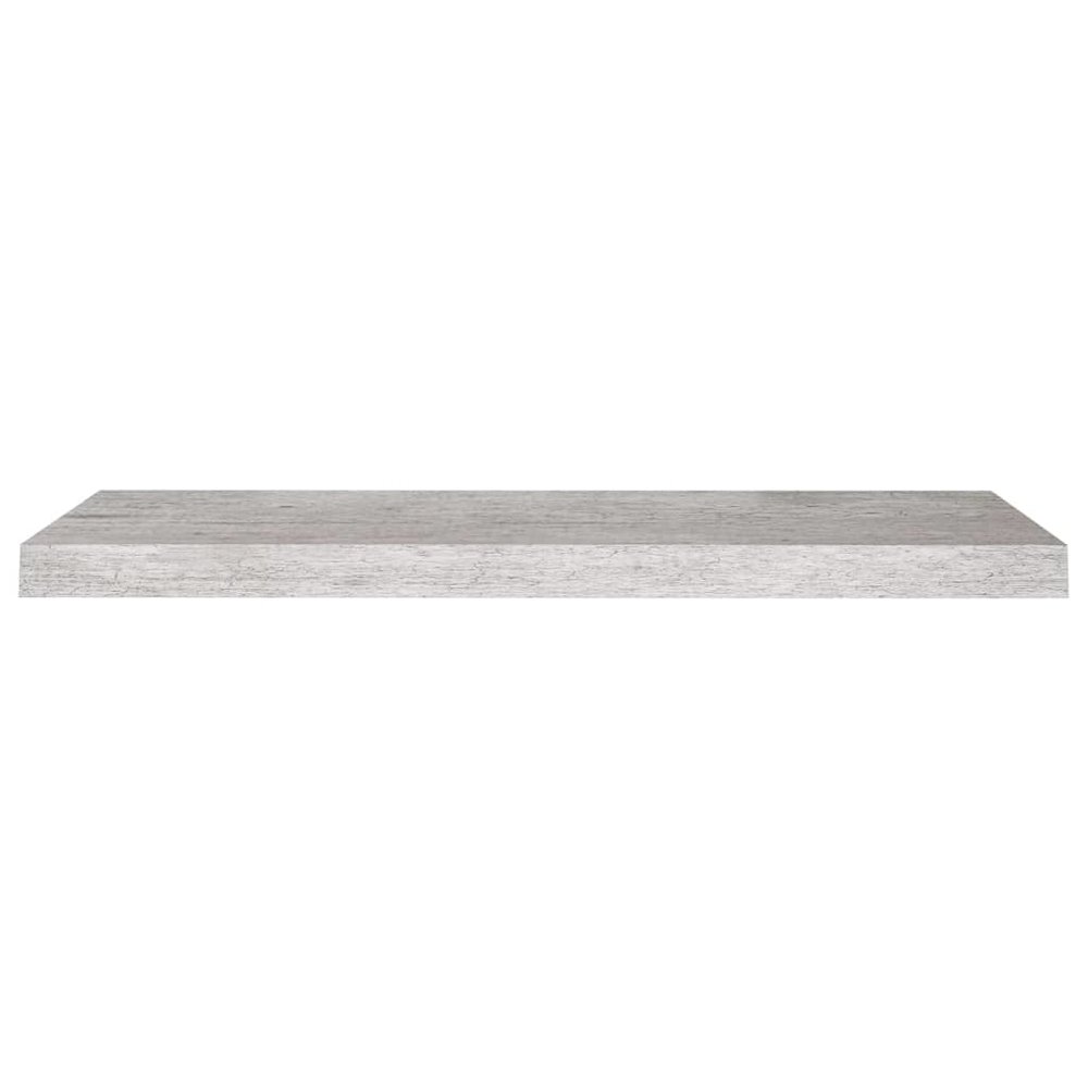Wall Shelf Concrete grey Honeycomb MDF, metal 31.5 x 9.3 x 1.5 in. Picture 4