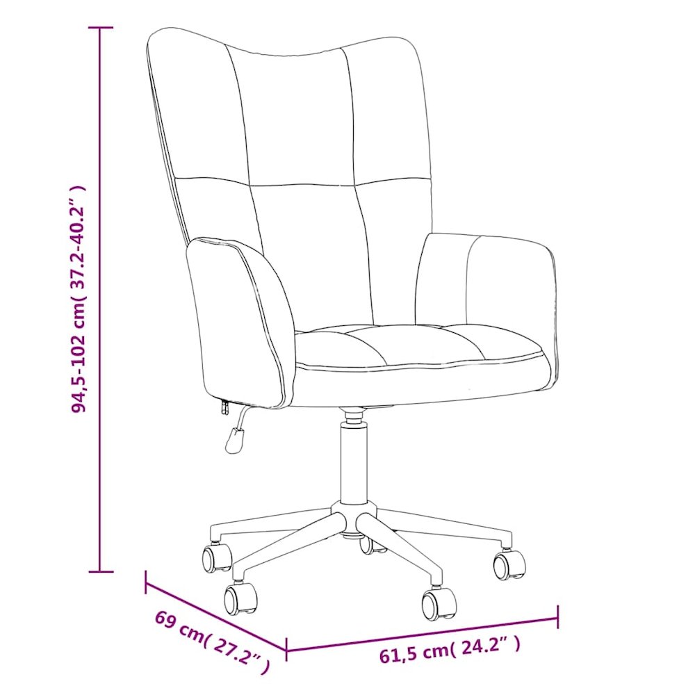 Relaxing Chair Light Gray Velvet (100% polyester), steel Standard. Picture 9